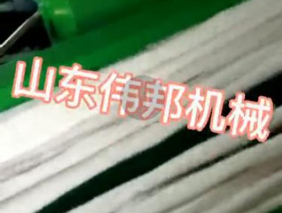 棉條，毛條剪切視頻